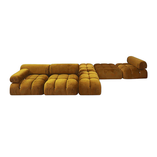 BELLOTTI OTTOMAN - MUSTARD (S)