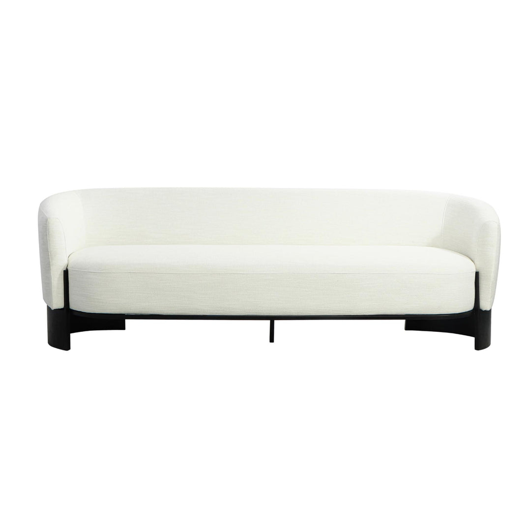 FORMA SOFA - WHITE/ BLACK