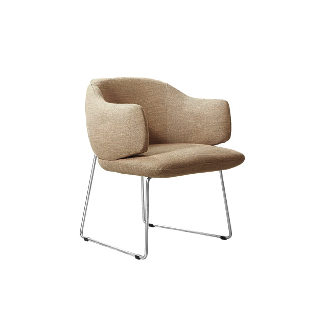 FORMA CHAIR - TAUPE/ CHROME