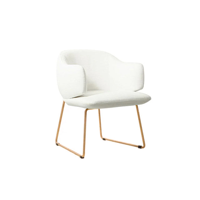 FORMA CHAIR - WHITE/ GOLD