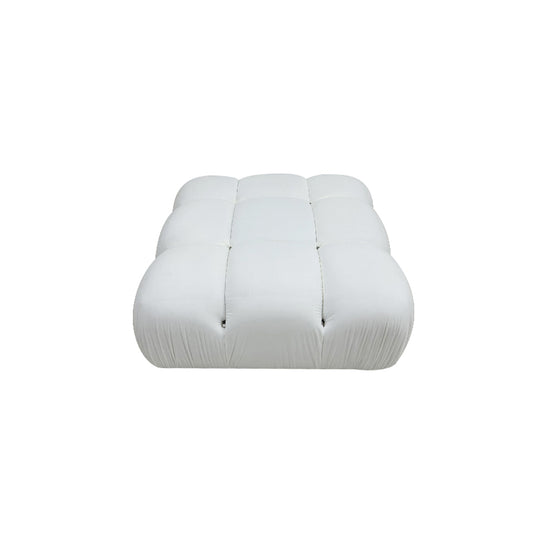BELLOTTI OTTOMAN -WHITE (L)