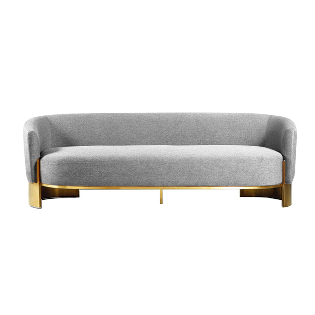FORMA SOFA - GRAY/ GOLD