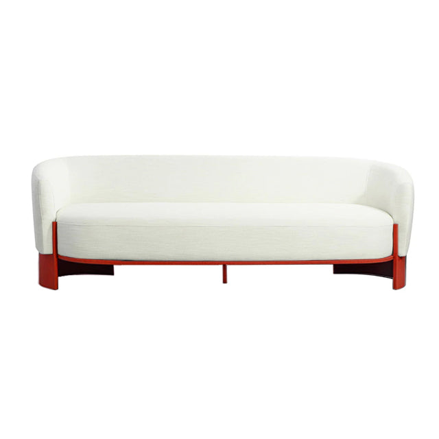 FORMA SOFA - WHITE/ RED