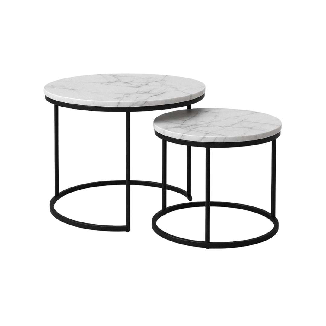 TERRA NESTING TABLE - BLACK