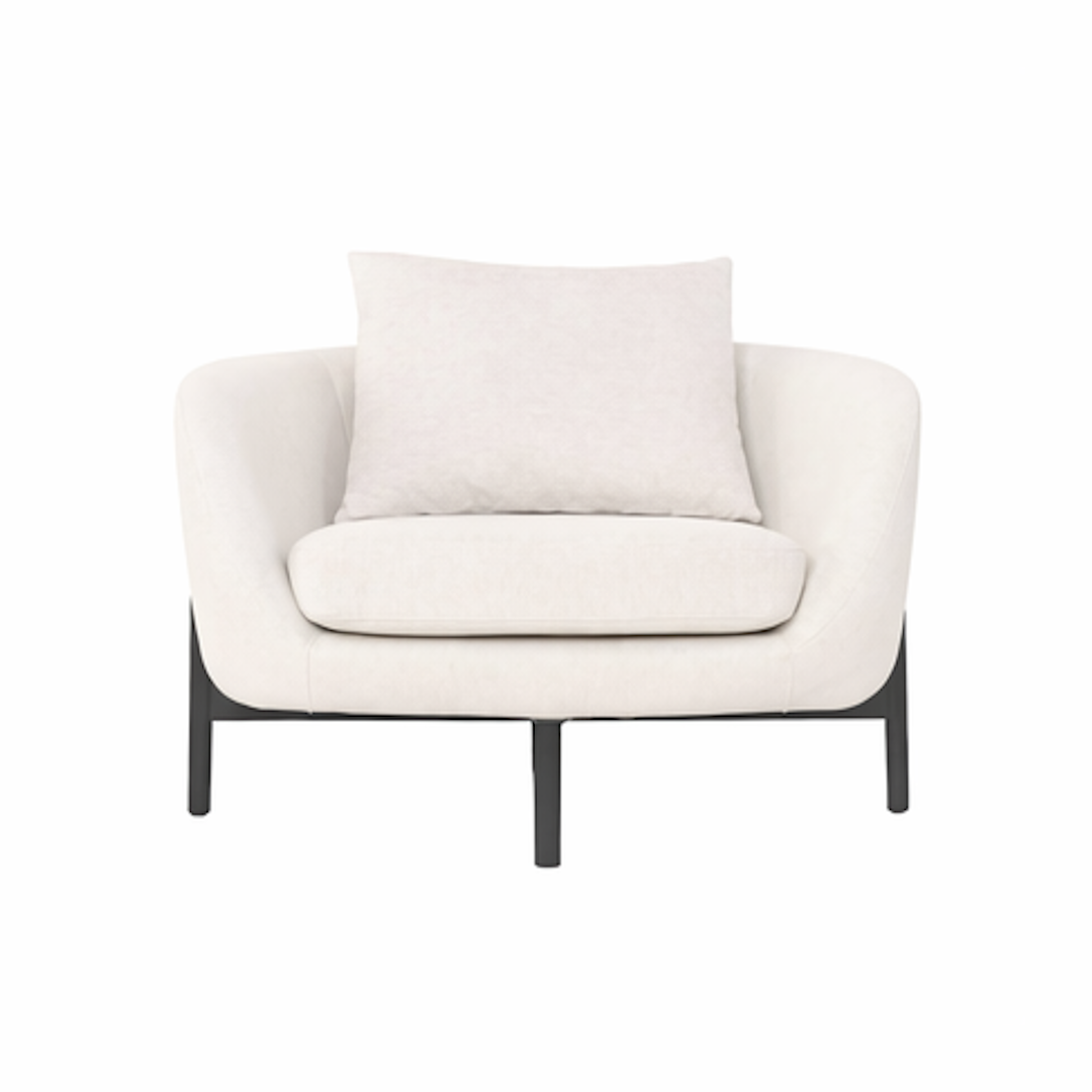 VIVO CHAIR - OFF-WHITE/ BLACK