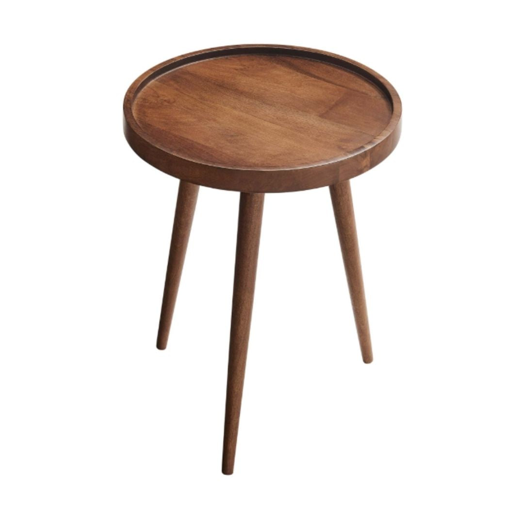 GIORNO SIDE TABLE - WALNUT