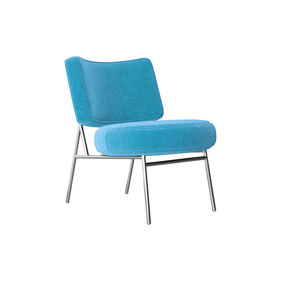DOLCE CHAIR - BABY BLUE/ CHROME