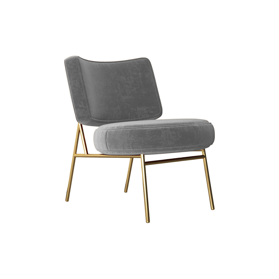 DOLCE CHAIR - GRAY/ GOLD