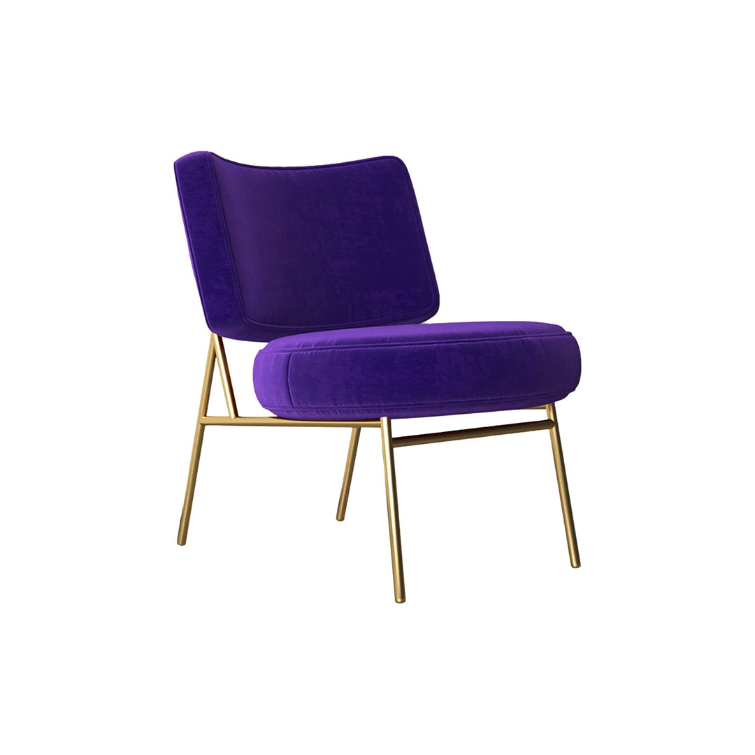 DOLCE CHAIR - PURPLE/ GOLD