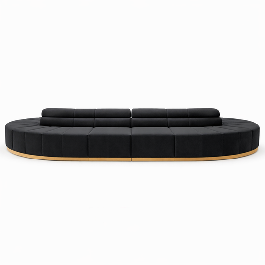 VIESSO BANQUETTE - STRAIGHT/ BLACK