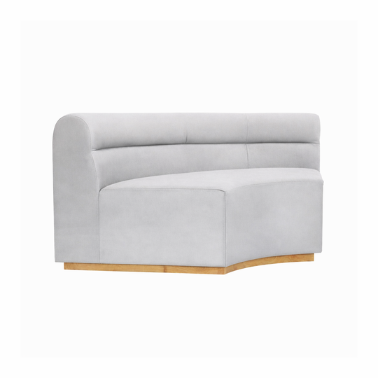 VIESSO BANQUETTE - CONCAVE/ GRAY