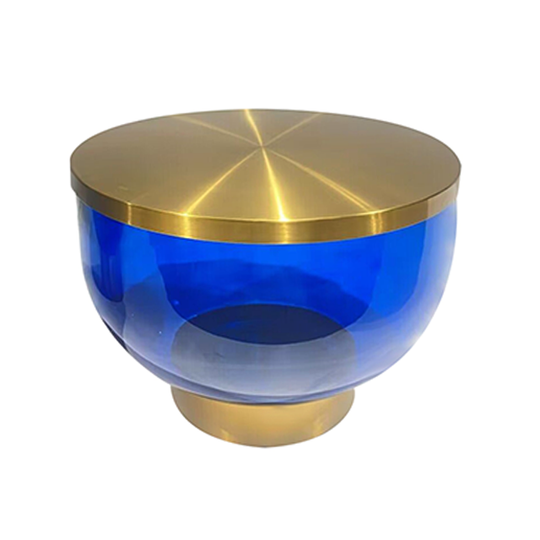 COPPA COFFEE TABLE - BLUE & GOLD (M)