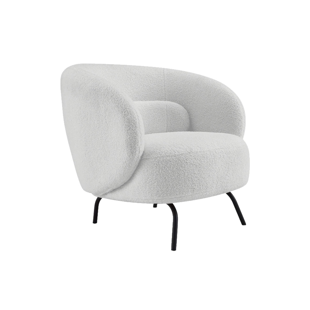 DUO CHAIR - WHITE BOUCLE