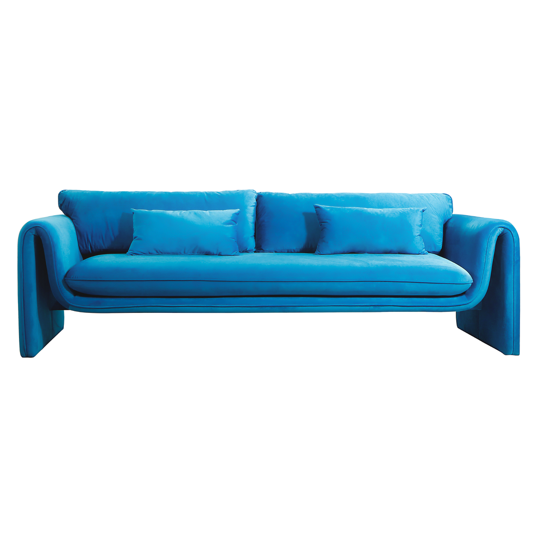 MODANO SOFA - BLUE VELVET