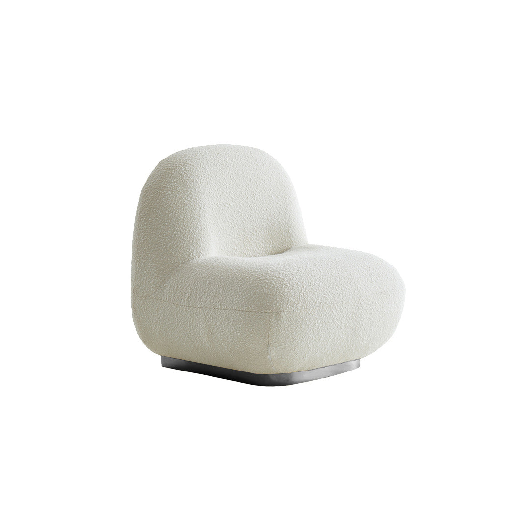 NORDO CHAIR - WHITE/ BLACK