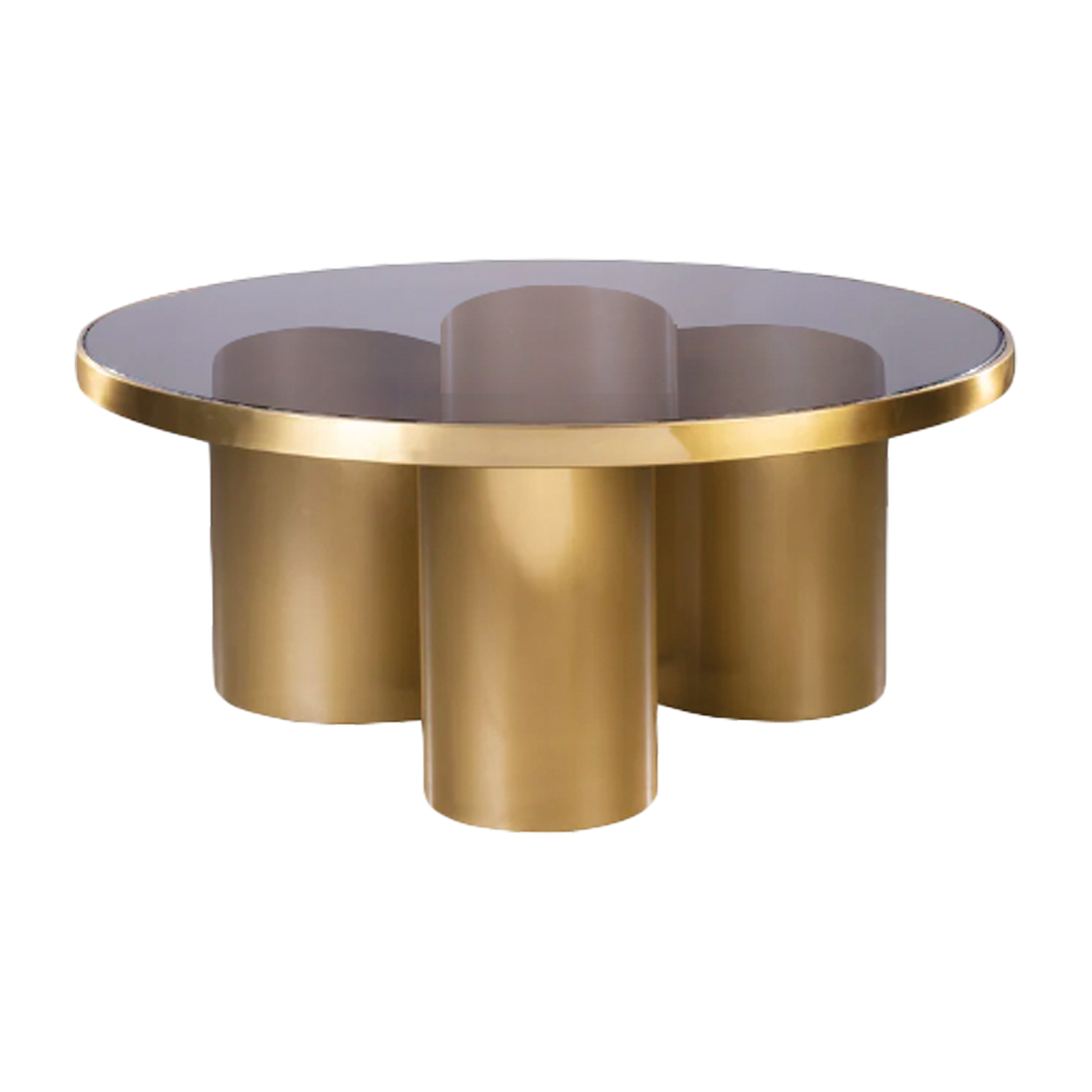 DOMO COFFEE TABLE - GOLD