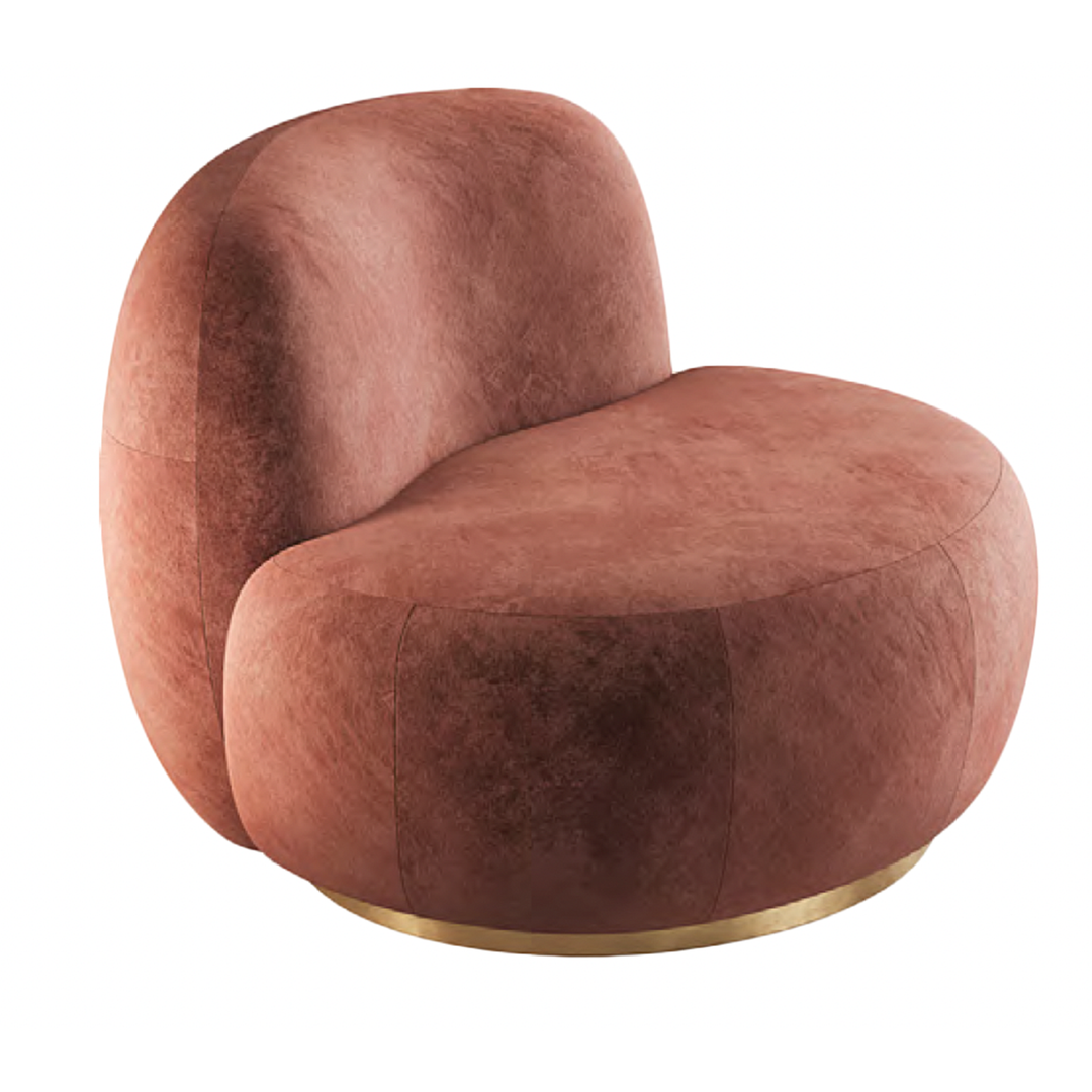 LUSSO CHAIR - SALMON PINK